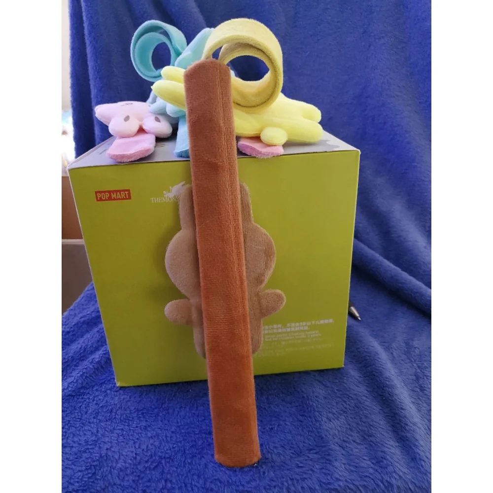 Brown Labubu, Monsters plush Slap Bracelet -How fun